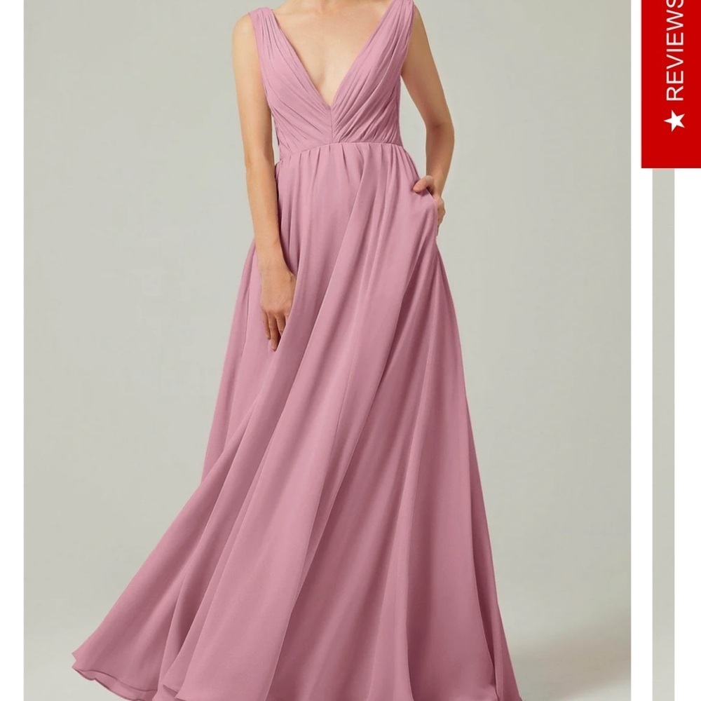 Cocomelody Elegant Mauve Sleeveless Maxi Dress